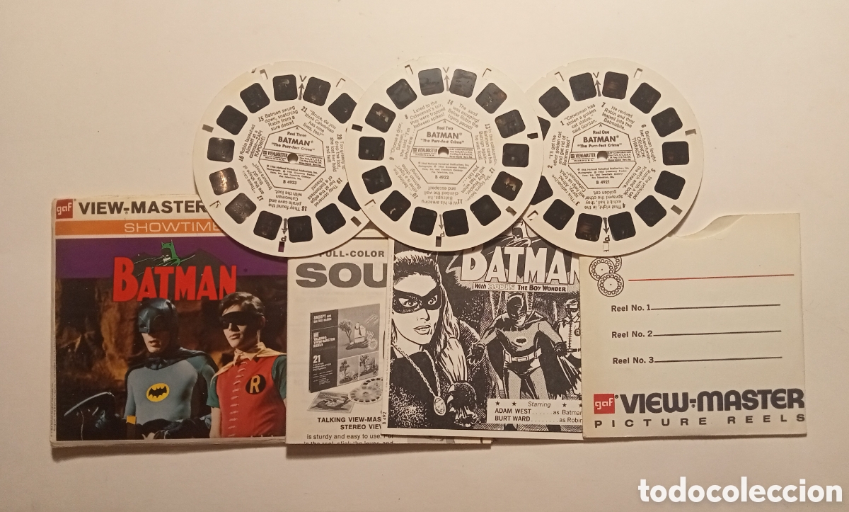 Juguetes antiguos: VIEW MASTER GAF con 3 SOBRES - VISOR VIEW MASTER - Foto 7