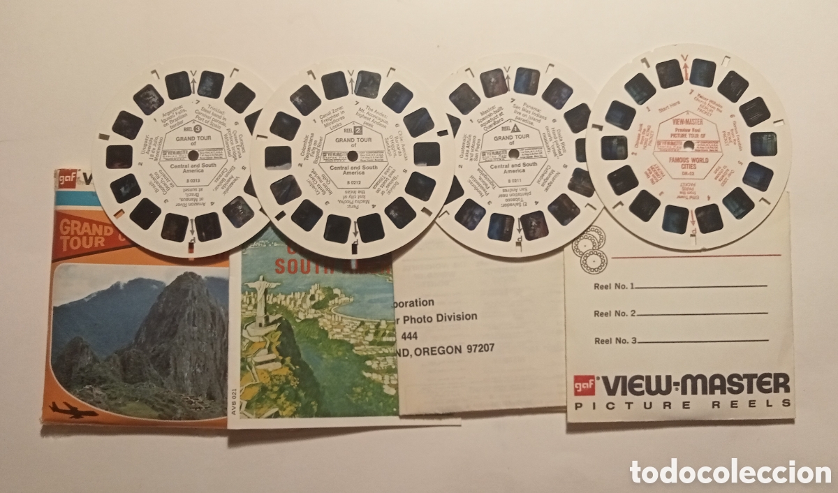 Juguetes antiguos: VIEW MASTER GAF con 3 SOBRES - VISOR VIEW MASTER - Foto 8
