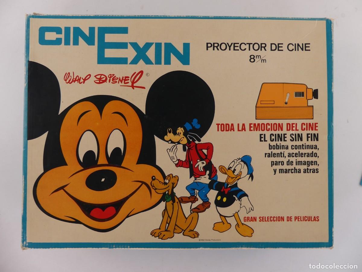 Old Toys: PROYECTOR SUPER CINE EXIN 8 CON CAJA ORIGINAL Y PELICULAS