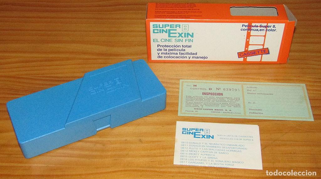 Brinquedos Antigos: CINE EXIN - PELICULA 0815 - GOOFY Y LA SIRENA - CAJA ORIGINAL Y DOCUMENTACION - NUEVA