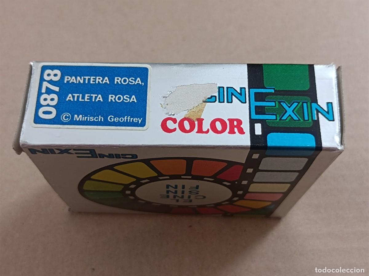 Juguetes antiguos: PEL&Iacute;CULA CINEXIN COLOR LA PANTERA ROSA ATLETA ROSA REF. 0878
