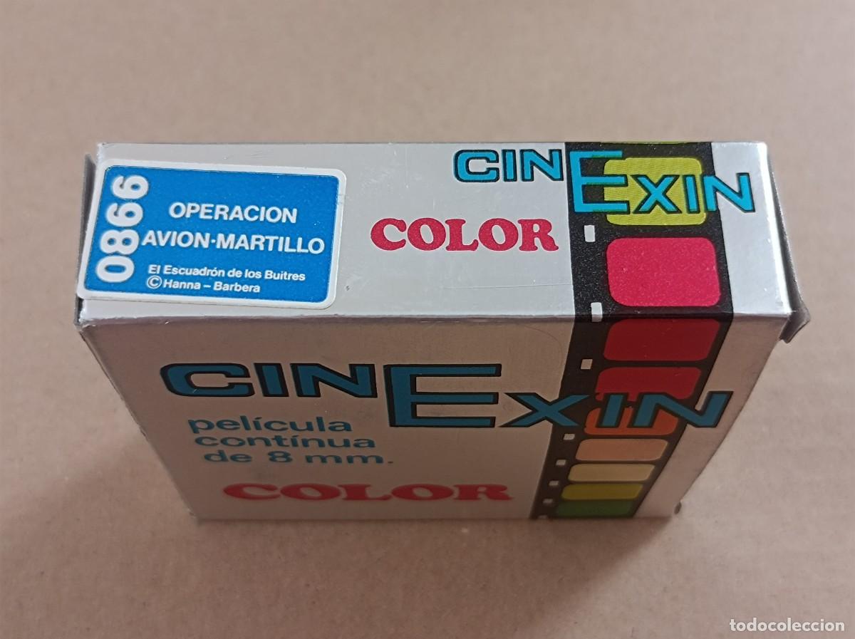 Juguetes antiguos: PEL&Iacute;CULA CINEXIN COLOR OPERACI&Oacute;N AVI&Oacute;N-MARTILLO REF. 0866