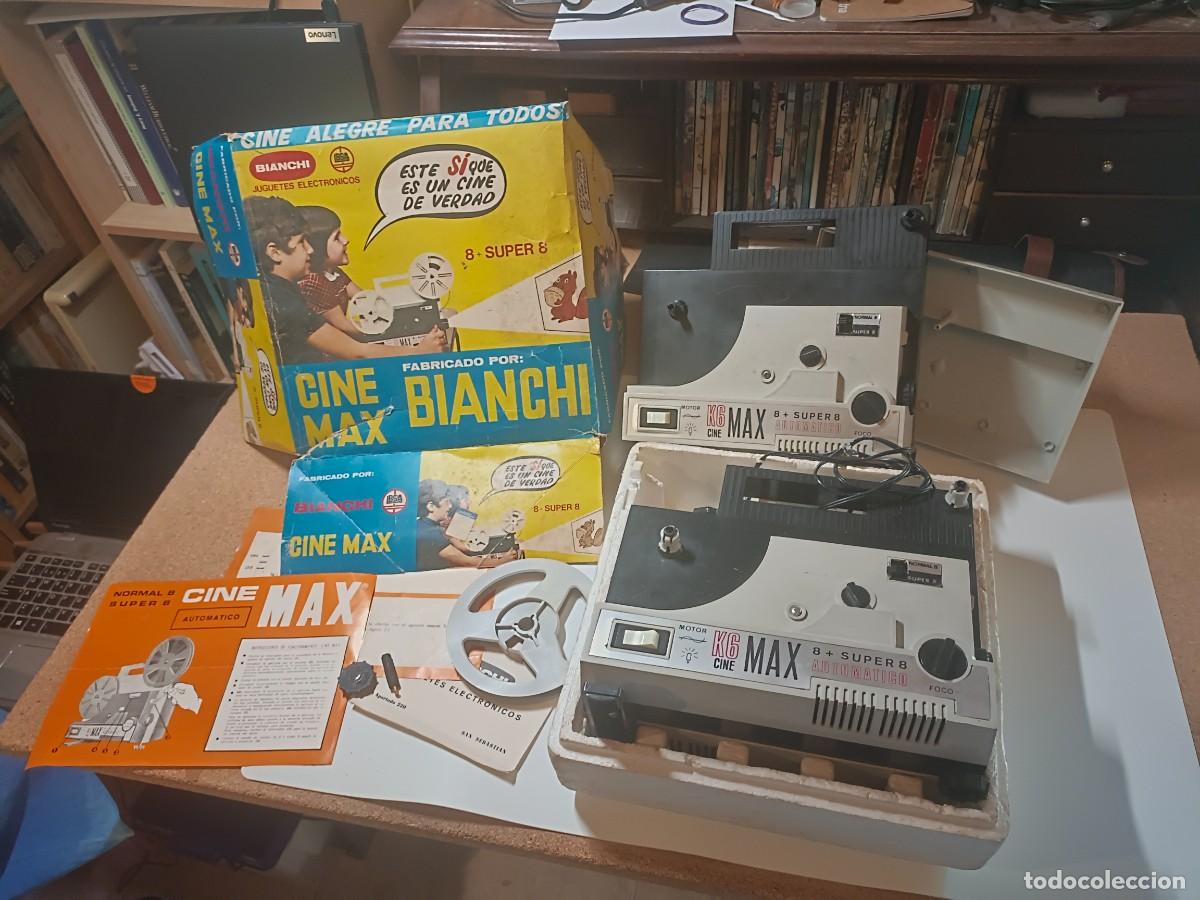 Juguetes antiguos: Cine max Bianchi, proyector.