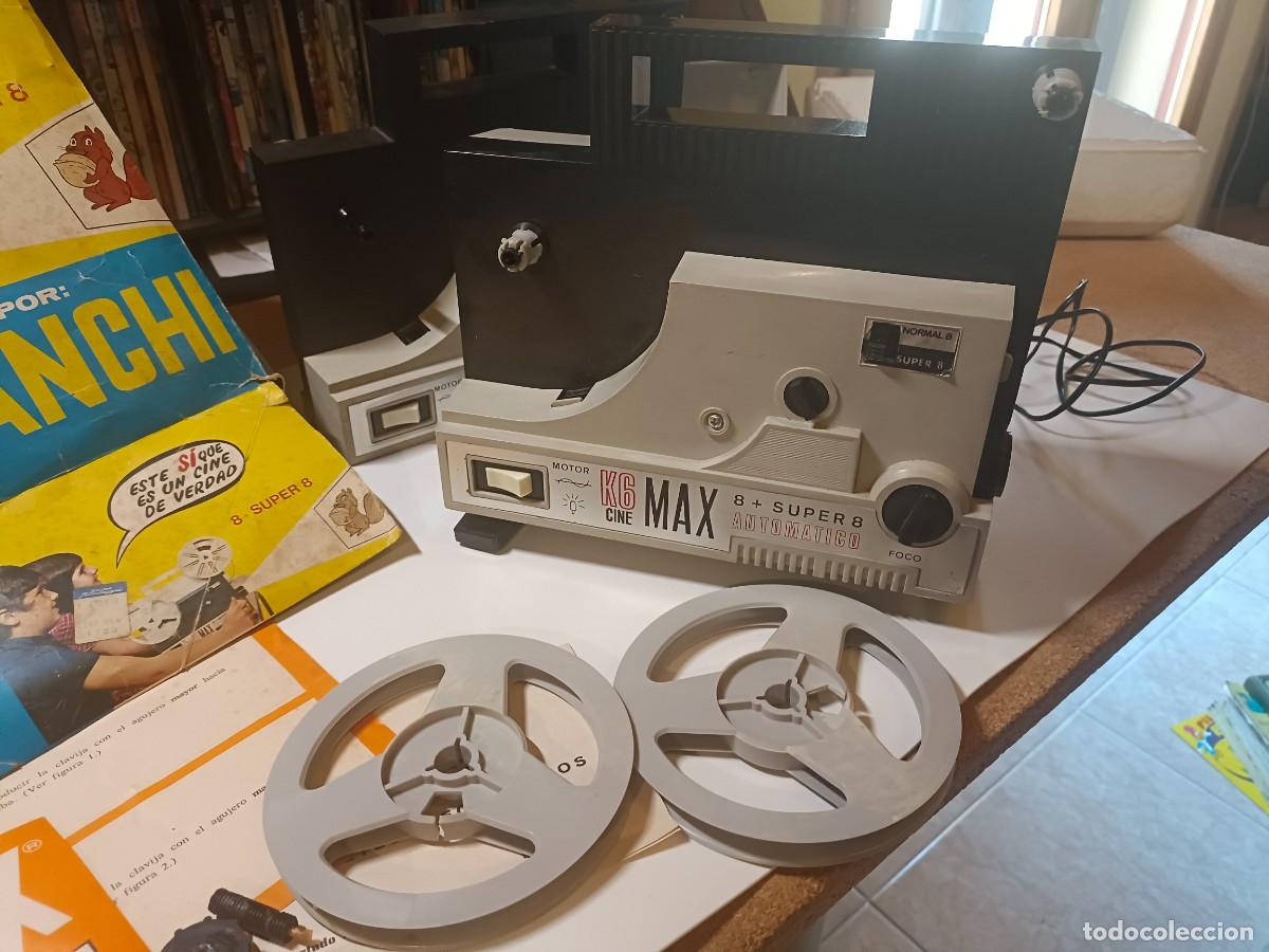Juguetes antiguos: Cine max Bianchi, proyector. - Foto 3