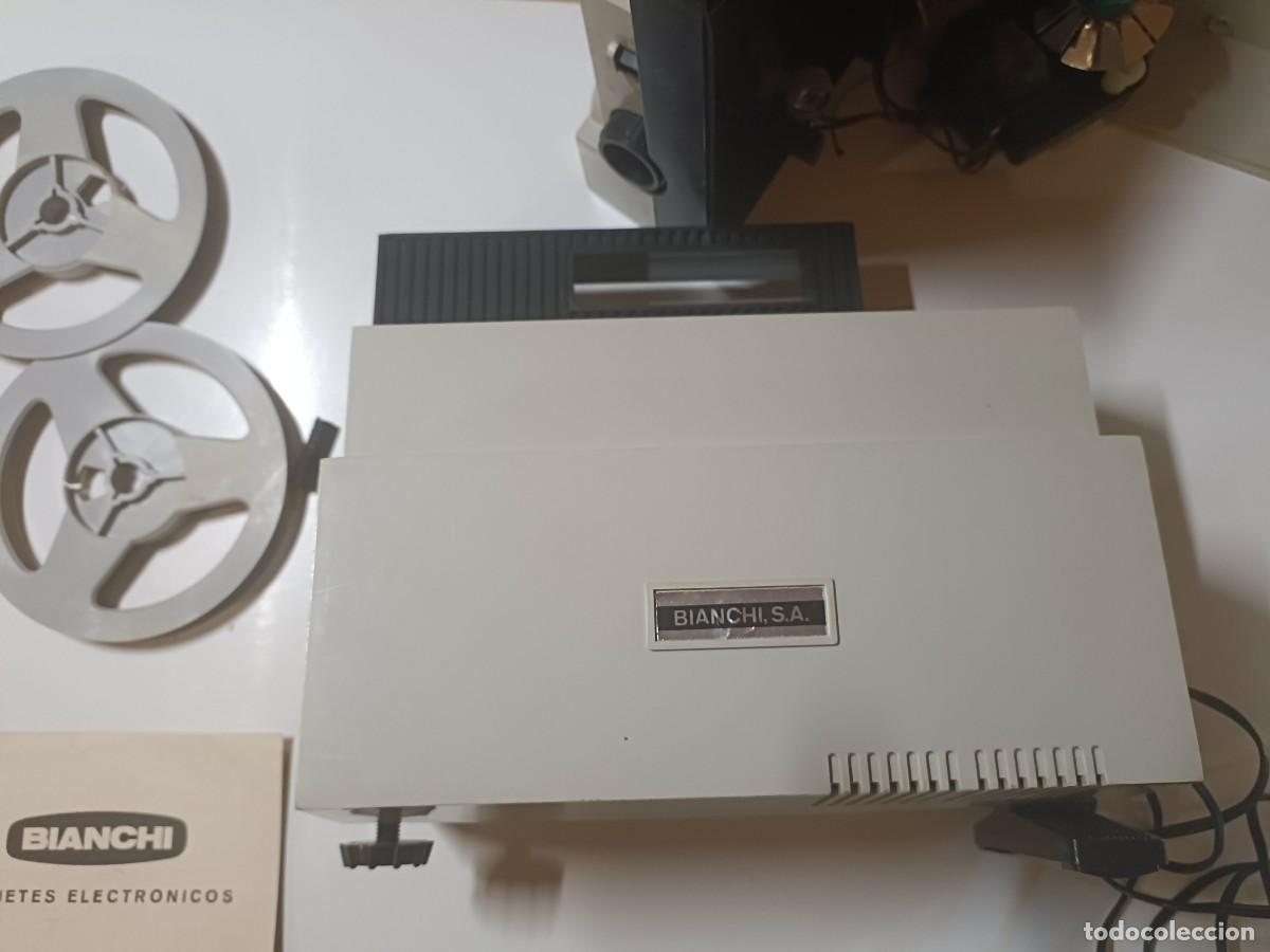 Juguetes antiguos: Cine max Bianchi, proyector. - Foto 7