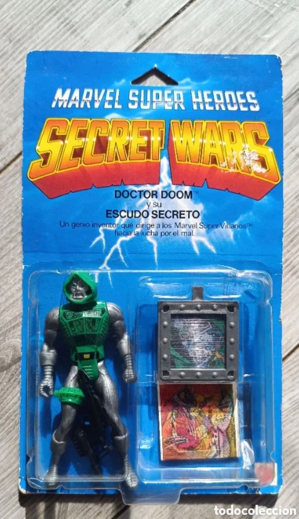 Juguetes antiguos: Figura Doctor Doom secret wars 1985 Mattel