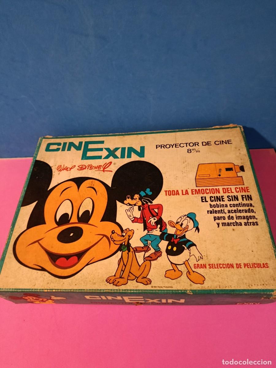 Juguetes antiguos: PROYECTORES DE CINE CINEXIN EN SU CAJA ORIGINAL