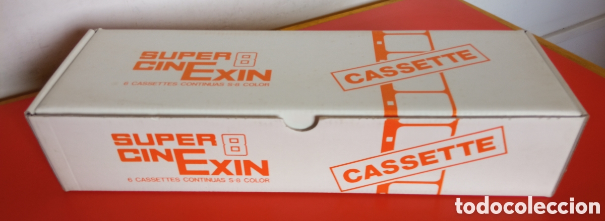 Altes Spielzeug: CAJA VAC&Iacute;A PEL&Iacute;CULAS CINEXIN SUPER 8.EXIN 80'S.