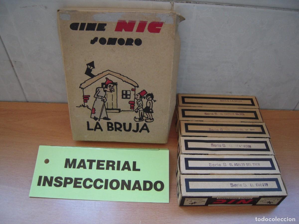 Juguetes antiguos: Colecci&oacute;n 6 Peliculas para CINE NIC La Bruja Serie Completa en su caja original