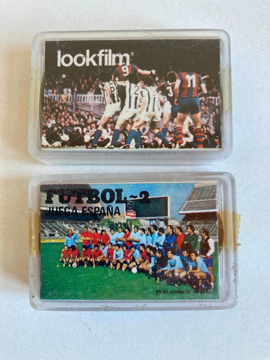 Juguetes antiguos: LOOKFILM, FUTBOL 1 y2, CAJAS SIN ABRIR - VER FOTOS