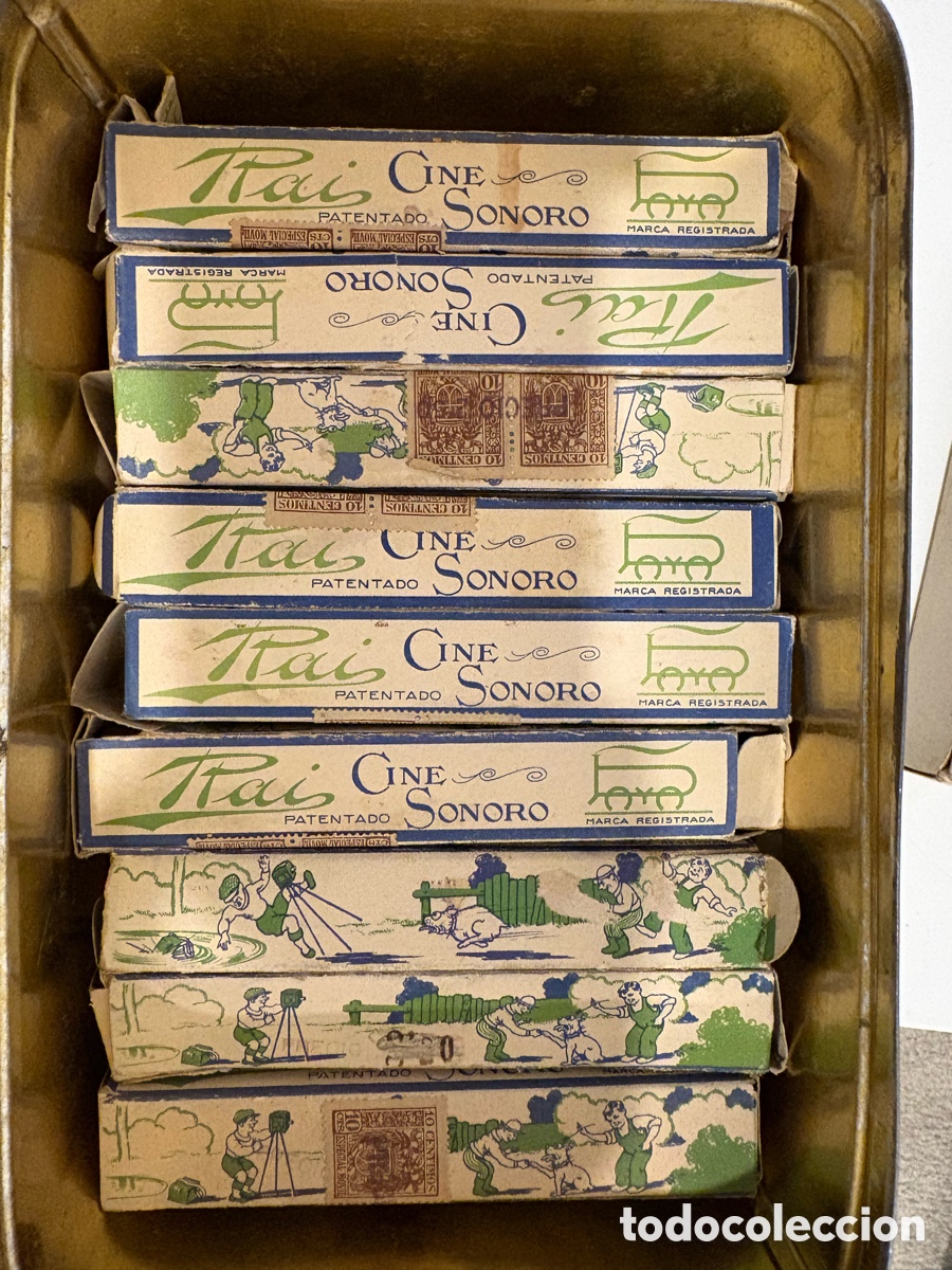 Juguetes antiguos: LOTE 20 PEL&Iacute;CULAS CINE SONORO RAI PAY&Aacute; &ndash; CAJAS ORIGINALES &ndash; CINE JUGUETE ANTIGUO A&Ntilde;OS 30/40