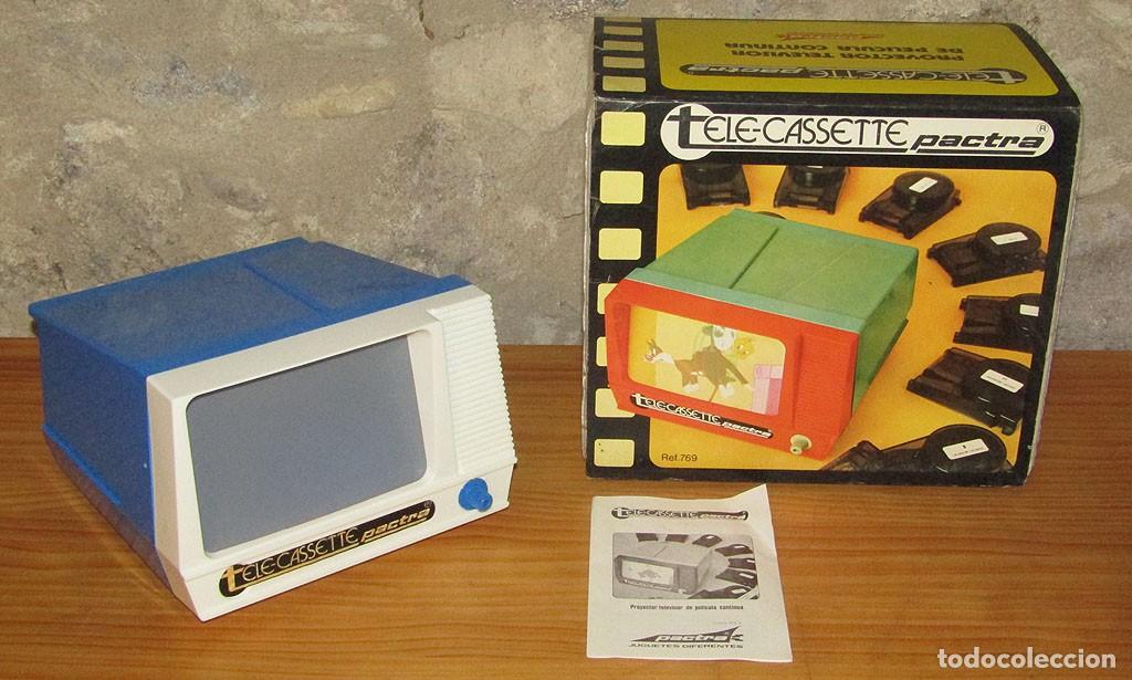 Giocattoli Antichi: ANTIGUO TELECASSETTE DE PACTRA - NUEVO, EN SU CAJA Y FUNCIONANDO - TELE-CASSETTE TELE CASSETTE