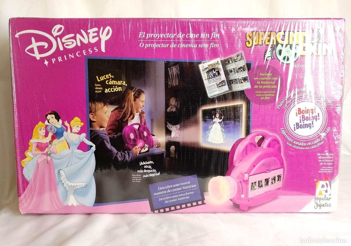 Juguetes antiguos: SUPER CINEXIN DISNEY PRINCESAS DE POPULAR DE JUGUETES. PROYECTOR+PELICULA