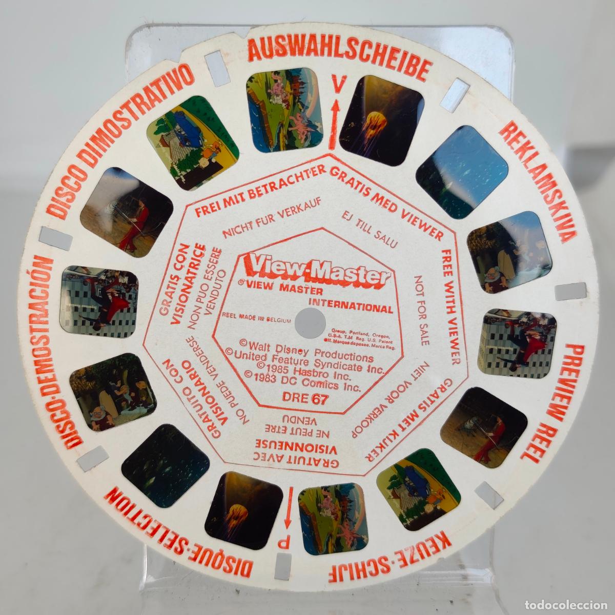 Altes Spielzeug: View Master International - View-Master Preview Reel - vintage - DRE-67 SUPERMAN SNOOPY BLANCANIEVES