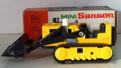 Juguetes antiguos Rico: EXCAVADORA MINI-SANSON DE RICO - Foto 1