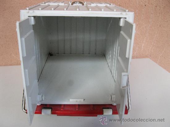 Juguetes antiguos Rico: CAMI&Oacute;N CONTAINER &rdquo;SANS&Oacute;N - CADET&rdquo; DE RICO. - Foto 4