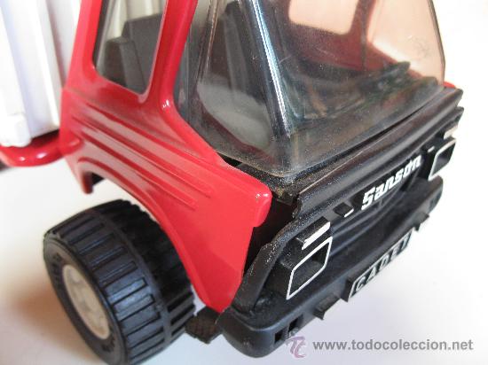 Juguetes antiguos Rico: CAMI&Oacute;N CONTAINER &rdquo;SANS&Oacute;N - CADET&rdquo; DE RICO. - Foto 6