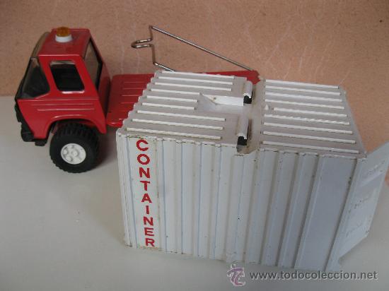 Juguetes antiguos Rico: CAMI&Oacute;N CONTAINER &rdquo;SANS&Oacute;N - CADET&rdquo; DE RICO. - Foto 7