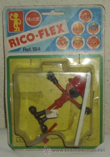 Juguetes antiguos Rico: RICO-FLEX,REF.184,BLISTER ORIGINAL,A ESTRENAR - Foto 1