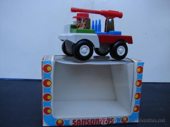 Juguetes antiguos Rico: SANSONITO CA&Ntilde;ON - SANSONITOS RICO - Foto 1