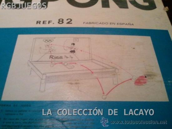 Juguetes antiguos Rico: EL RICO PING PONG - Foto 12