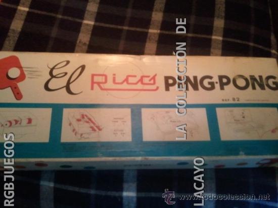 Juguetes antiguos Rico: EL RICO PING PONG - Foto 14