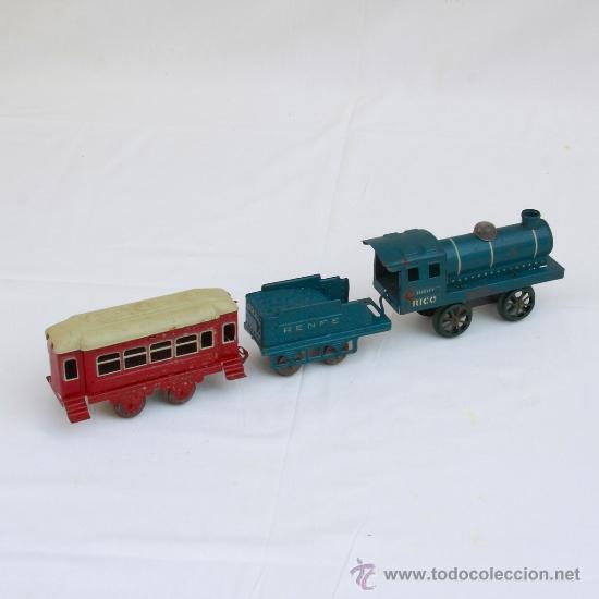 Juguetes antiguos Rico: Tren Renfe de Rico - Foto 1