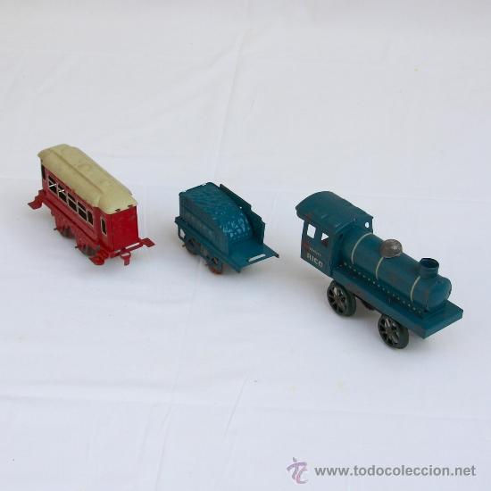Juguetes antiguos Rico: Tren Renfe de Rico - Foto 2
