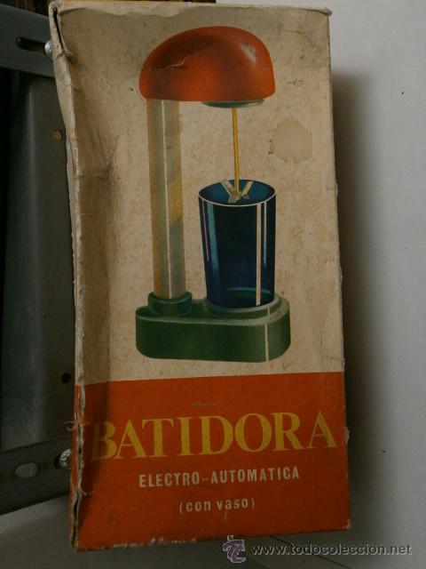 Juguetes antiguos Rico: BATIDORA ELECTRO--AUTOMATICA CON VASO Y CAJA - Foto 1