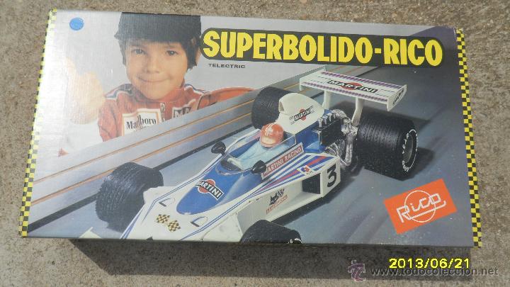 Juguetes antiguos Rico: superbolido de rico - Foto 1