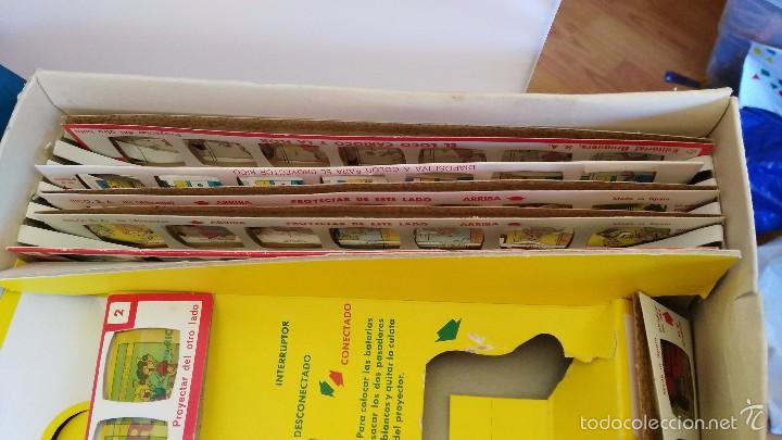 Juguetes antiguos Rico: antiguo caja del proyector  ricolor - Foto 13