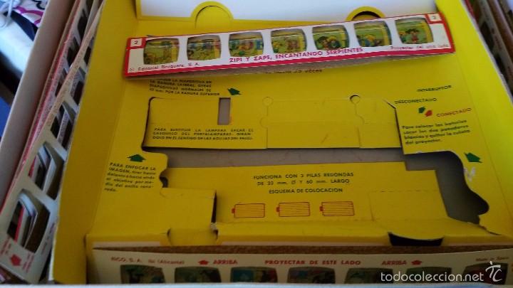 Juguetes antiguos Rico: antiguo caja del proyector  ricolor - Foto 14