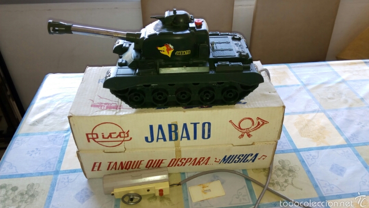 Juguetes antiguos Rico: Rico. Tanque Jabato. - Foto 1