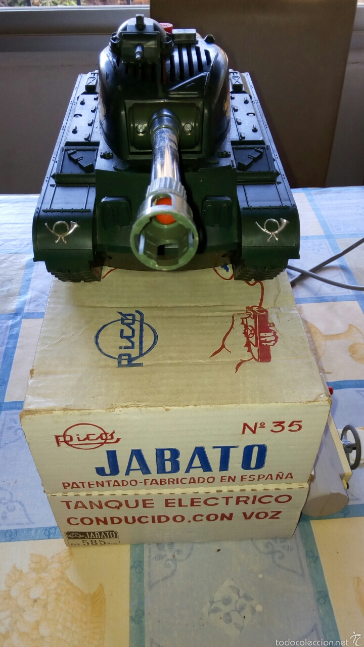 Juguetes antiguos Rico: Rico. Tanque Jabato. - Foto 4
