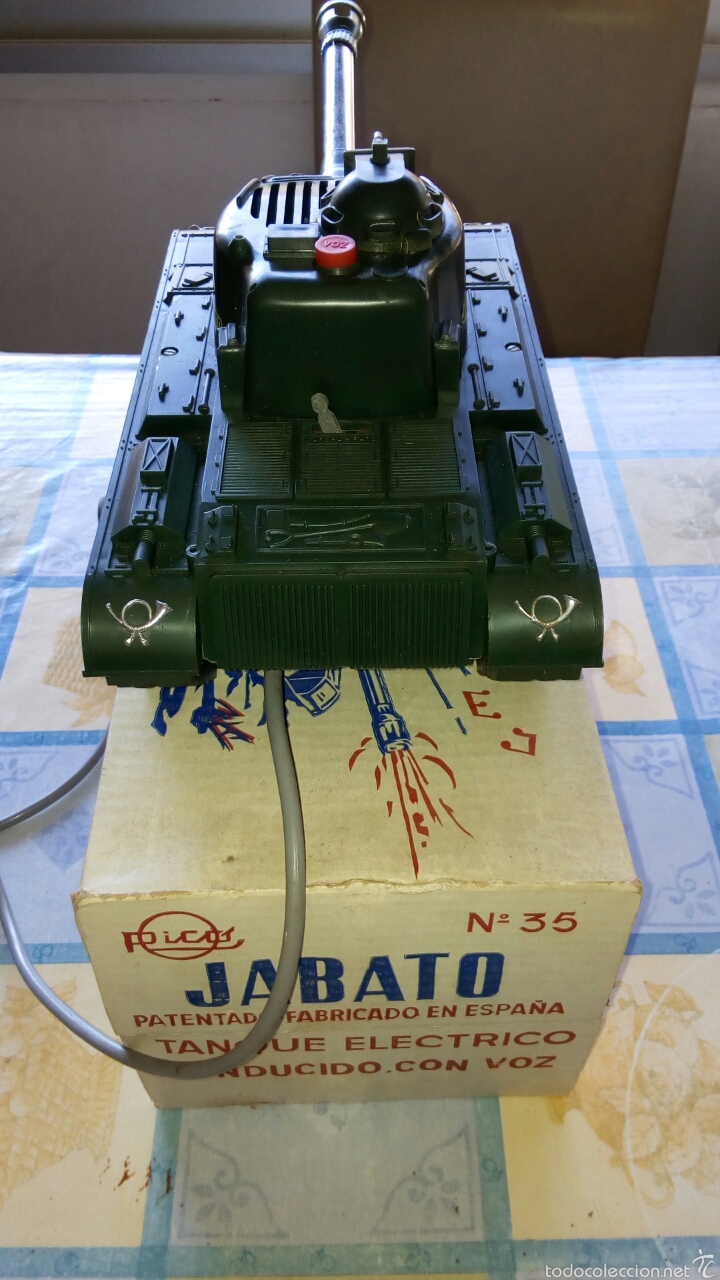 Juguetes antiguos Rico: Rico. Tanque Jabato. - Foto 6