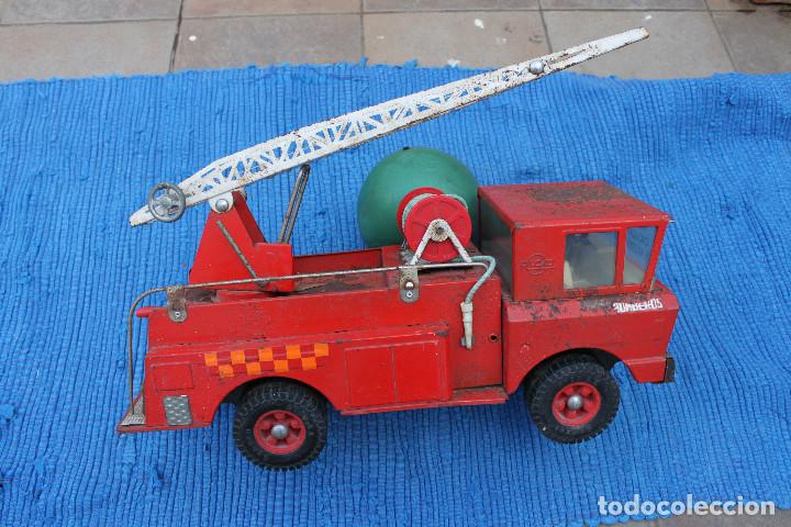 Juguetes antiguos Rico: CAMION DE BOMBERO MARCA RICO - Foto 1
