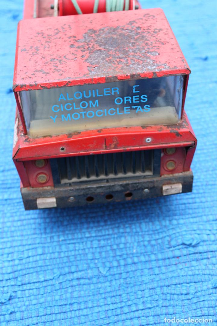 Juguetes antiguos Rico: CAMION DE BOMBERO MARCA RICO - Foto 5