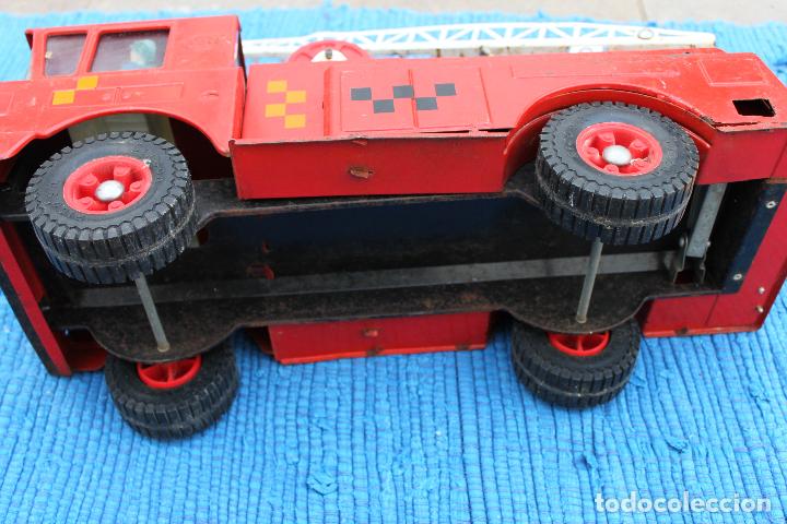 Juguetes antiguos Rico: CAMION DE BOMBERO MARCA RICO - Foto 9