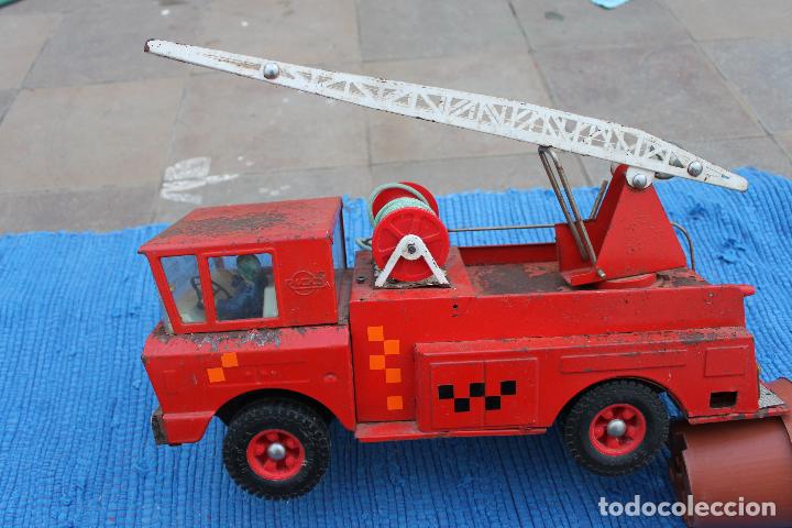 Juguetes antiguos Rico: CAMION DE BOMBERO MARCA RICO - Foto 11