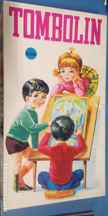 Juguetes antiguos Rico: ANTIGUO FLIPPER TOMBOLIN DE RICO EN CAJA ORIGINAL - Foto 1