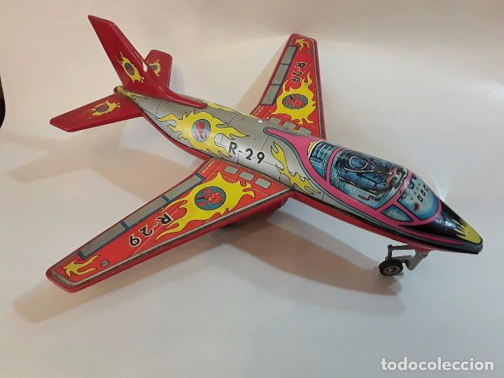 Juguetes antiguos Rico: AVION RICO R-29 - Foto 3