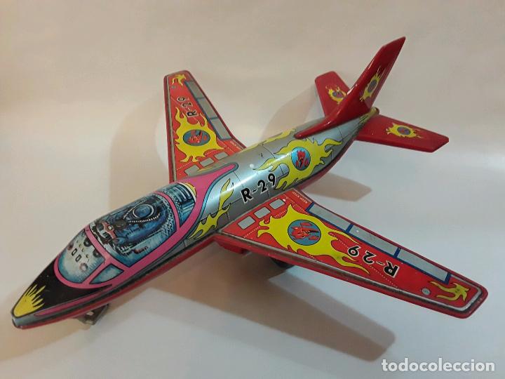 Juguetes antiguos Rico: AVION RICO R-29 - Foto 6