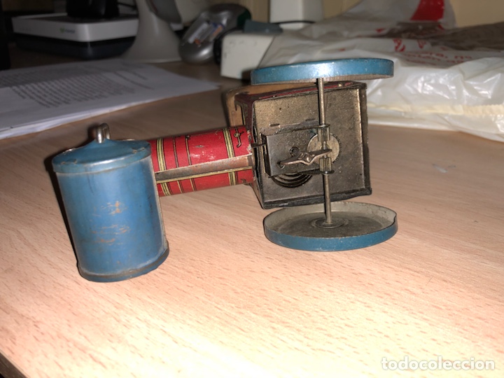 Juguetes antiguos Rico: Apisonadora Rico 1930 original - Foto 2