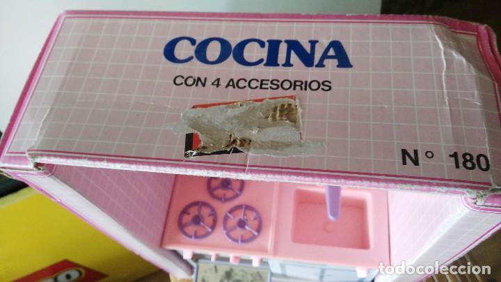 Juguetes antiguos Rico: RICO COCINA COMPLETA CON 4 COMPLEMENTOS. REF 180. nunca jugada - Foto 6