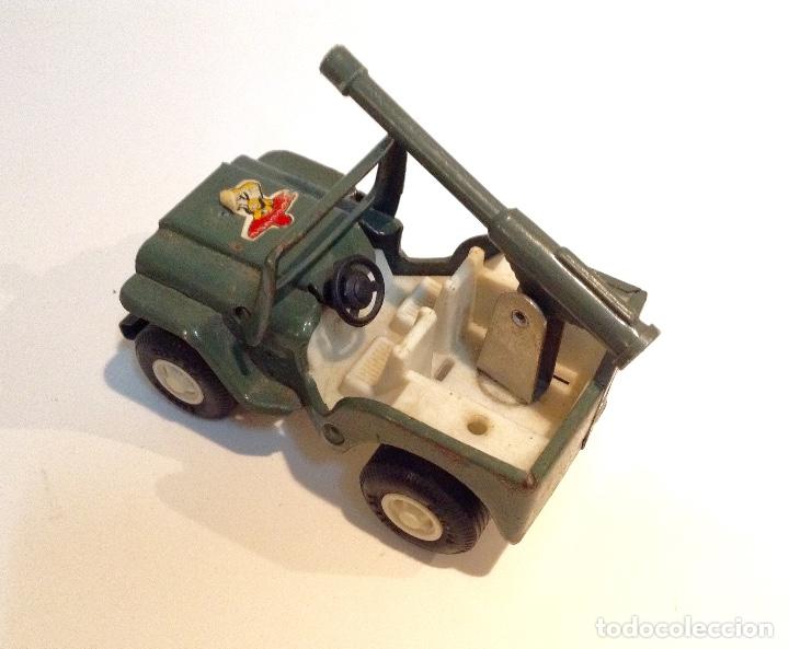 Juguetes antiguos Rico: Rico Jeeps Sanson con ca&ntilde;&oacute;n - Foto 3
