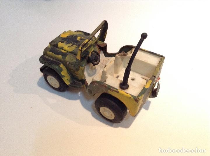 Juguetes antiguos Rico: Rico Jeeps Sanson con ca&ntilde;&oacute;n - Foto 4