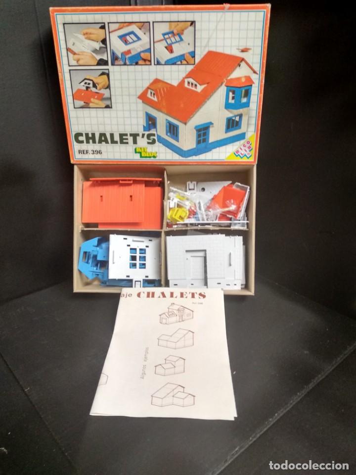 Juguetes antiguos Rico: CHALETS KIT BLOCK DE RICO-LIN. NUEVO. - Foto 2
