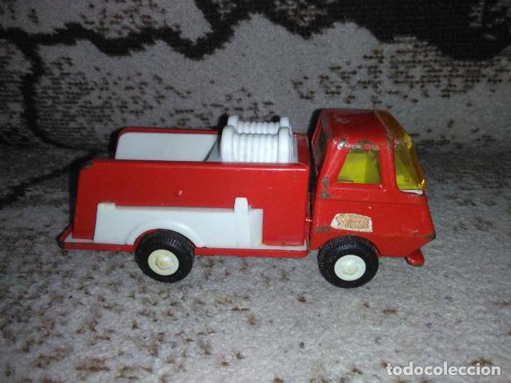 Juguetes antiguos Rico: Cami&oacute;n bomberos Rico Mini Sans&oacute;n - Foto 1