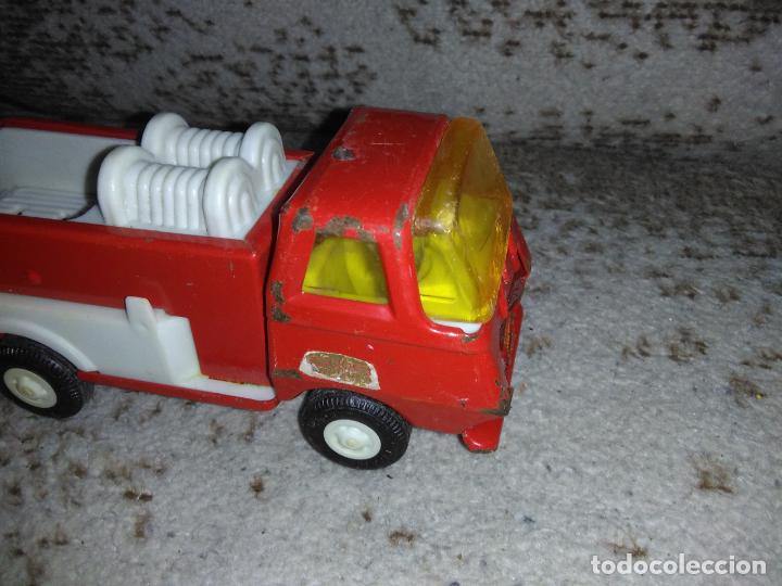 Juguetes antiguos Rico: Cami&oacute;n bomberos Rico Mini Sans&oacute;n - Foto 2