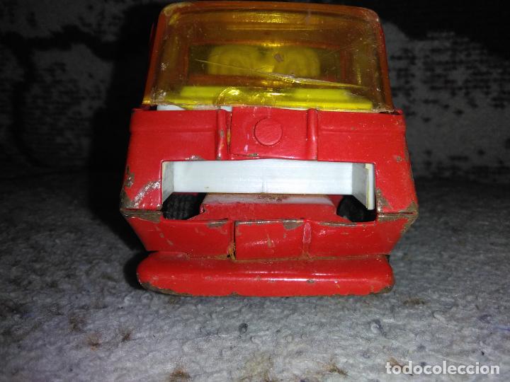 Juguetes antiguos Rico: Cami&oacute;n bomberos Rico Mini Sans&oacute;n - Foto 4